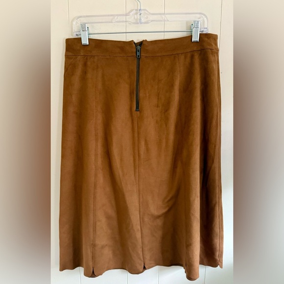 Premise faux suede midi skirt Size 4 - Picture 3 of 9